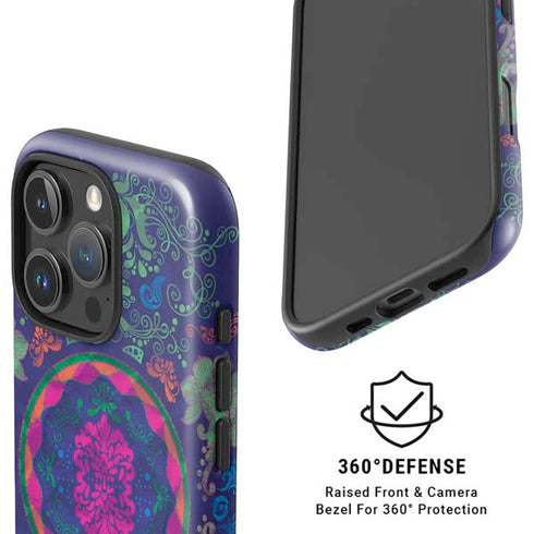 Ornate Swirls iPhone 16 Pro Magsafe Impact Case